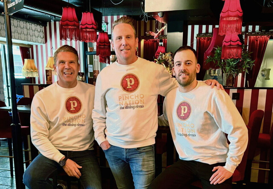 Bak etableringen i Drammen står franchisetaker-trioen Anders Gustavsson, Jörgen Wahlgren og Angel Roiz. Bak etableringen i Drammen står franchisetaker-trioen Anders Gustavsson, Jörgen Wahlgren og Angel Roiz.