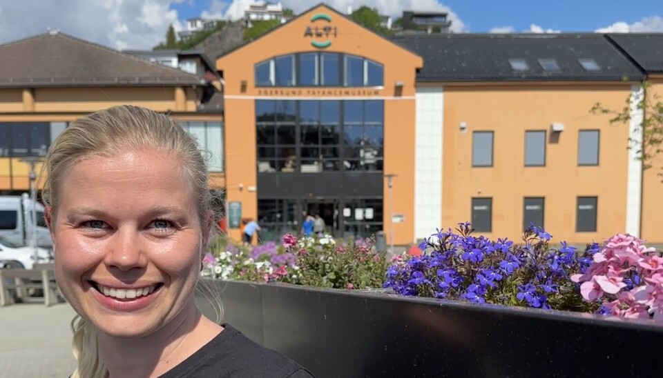 Senterleder Lene Waldeland er meget fornøyd med å få Clas Ohlson til Alti Eikunda i Egersund. Lene Waldeland, Eikunda