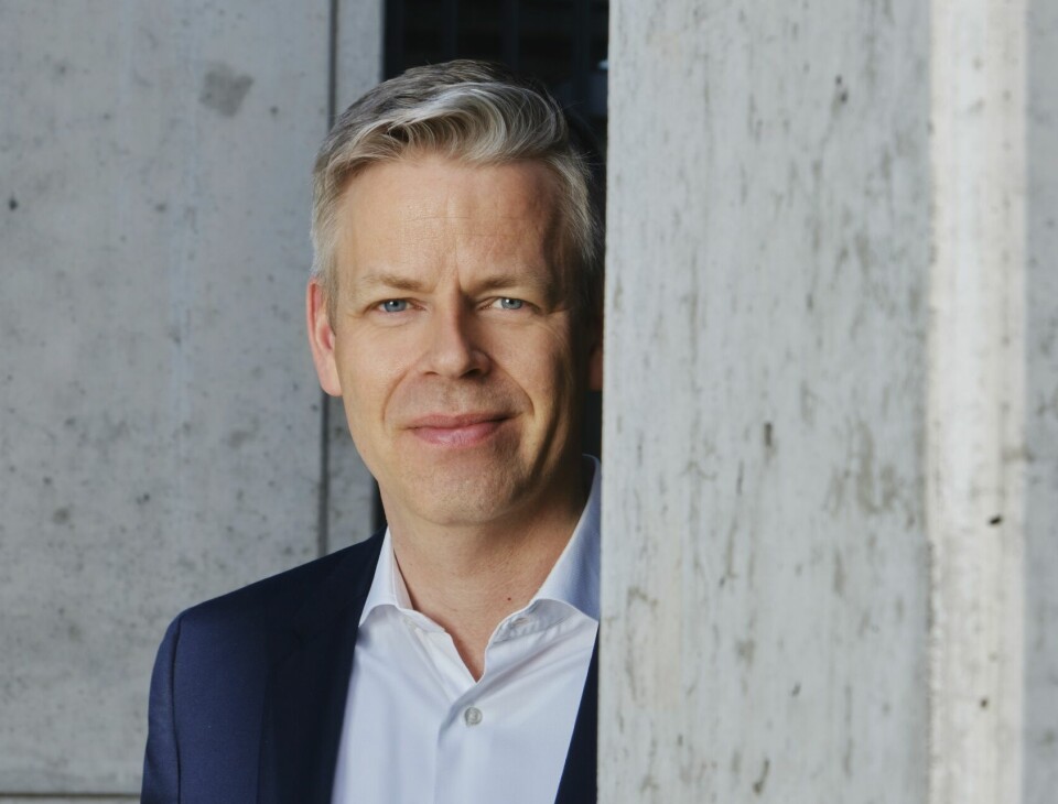 Portrett, Vebjørn Torsetnes, adm. direktør i Jernia.