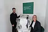 Mohamed Berkani, optikerassistent, og Nina Kleppe, Specsavers