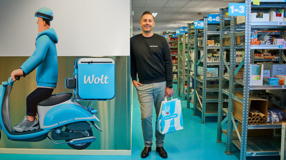 Joachim Schwartzbach, daglig leder i Wolt Market Norge. Joachim Schwartzbach