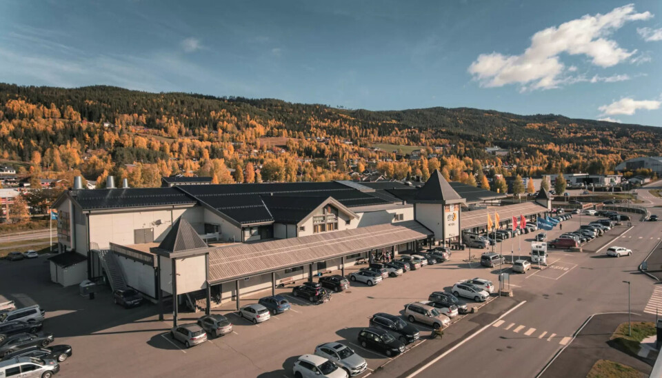 Valdres Kjøpesenter inngår samarbeid med Alti. Valdres Kjøpesenter, luftfoto