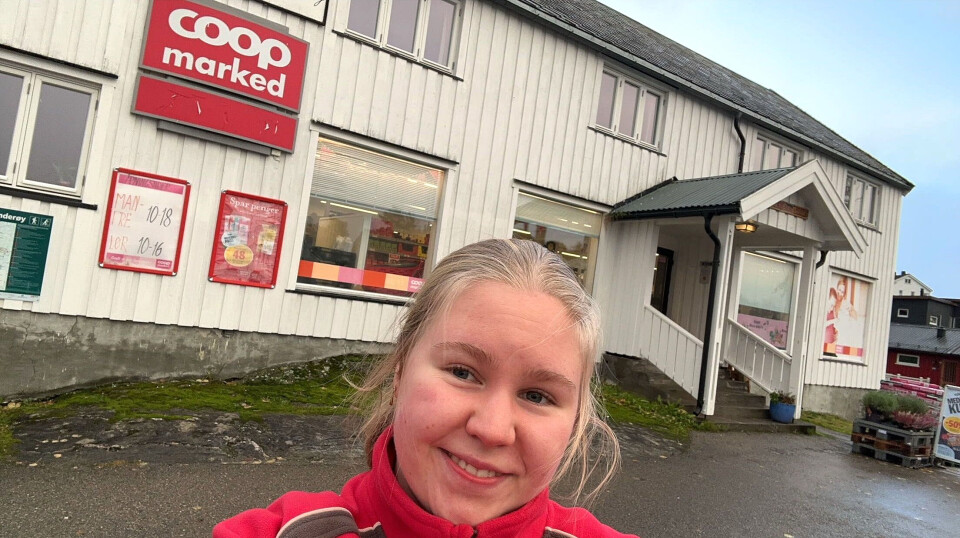 Kristine Herstad er daglig leder i Coop Marked Kjerknesvågen.
