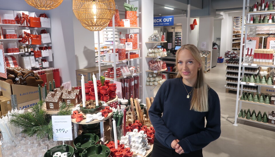 Inez Østerud Sinclair er butikksjef for Lagerhaus' flaggskipbutikk i Bogstadveien. Inez Østerud Sinclair, Lagerhaus