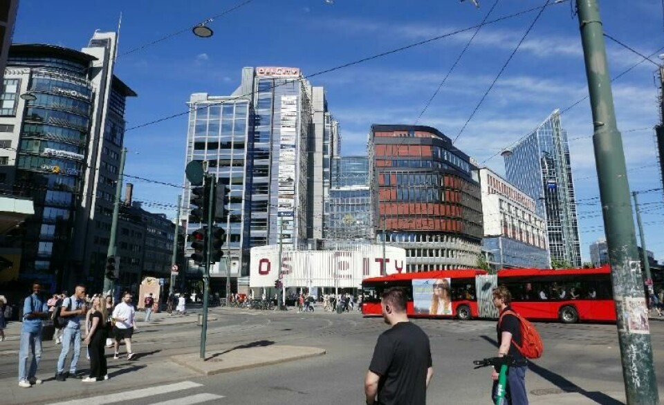 Fredrik & Louisa åpner Flagship butikk på Oslo City. Fasade Oslo City