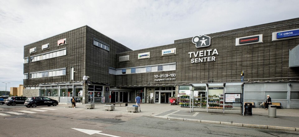 Tveita senter har redusert antallet uønskede hendelser etter å ha satt inn tiltak. Fasade Tveita Senter