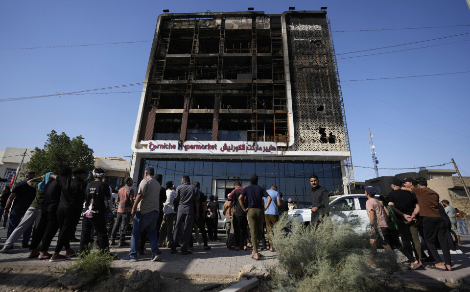 Hele familier døde i kjøpesenterbrann