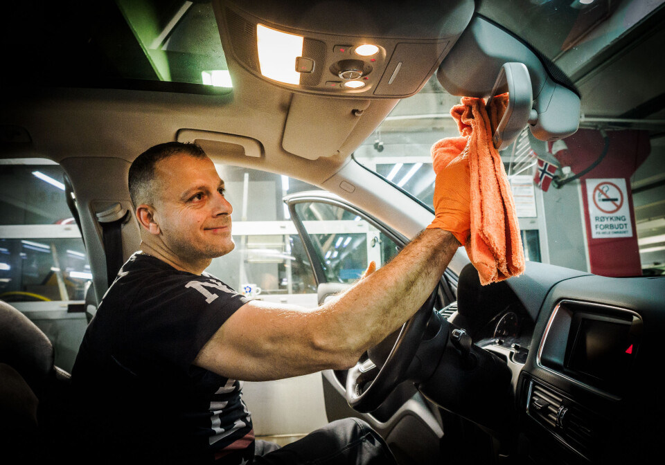 Det skal skinne av bilpleiernes HMS