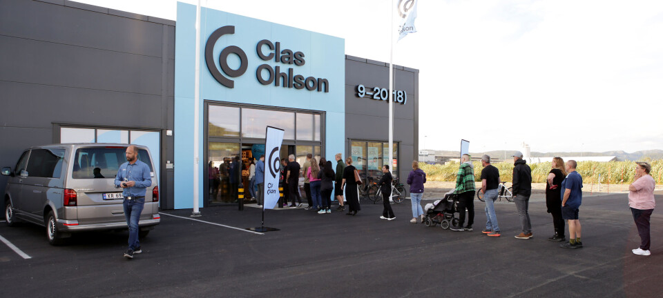 Premiere for Clas OhIson i Namsos