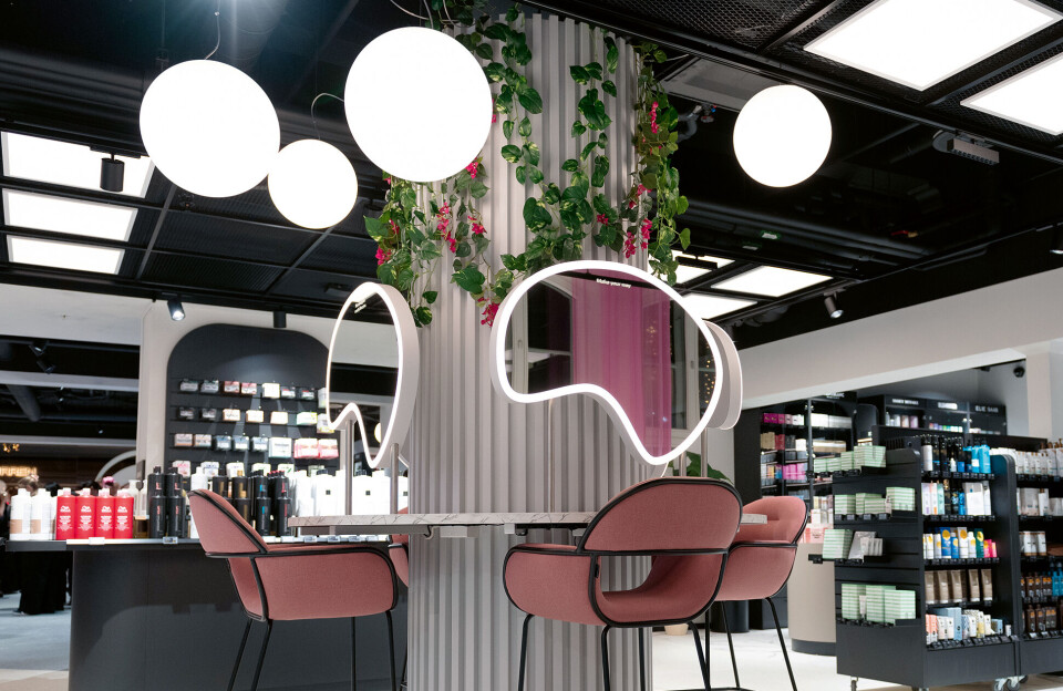 Blivakker legger vekt på å bygge lekre butikker som skal være en destinasjon i seg selv. Interiør Blivakker