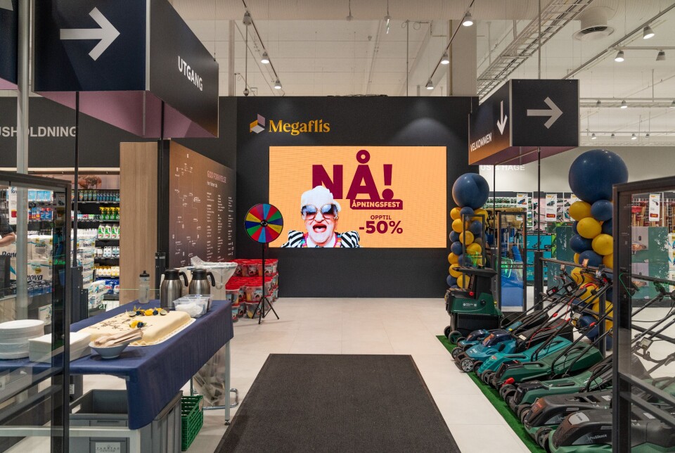 Megaflis Megaflis forbedrer handleopplevelsen med nytt butikkonsept og digital ...