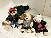 Build a bear-bamser med forskjellig uttrykk