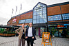Senterleder Camilla Mäki og eiendomssjef Mathias Svoren, Down Town