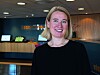 Daglig leder Ylva Eline Erbach i Tekstilpro er i gang med å registrere hva som finnes av muligheter for resirkulering og ombruk.