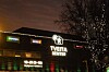 Fasade Tveita senter. Mørkt
