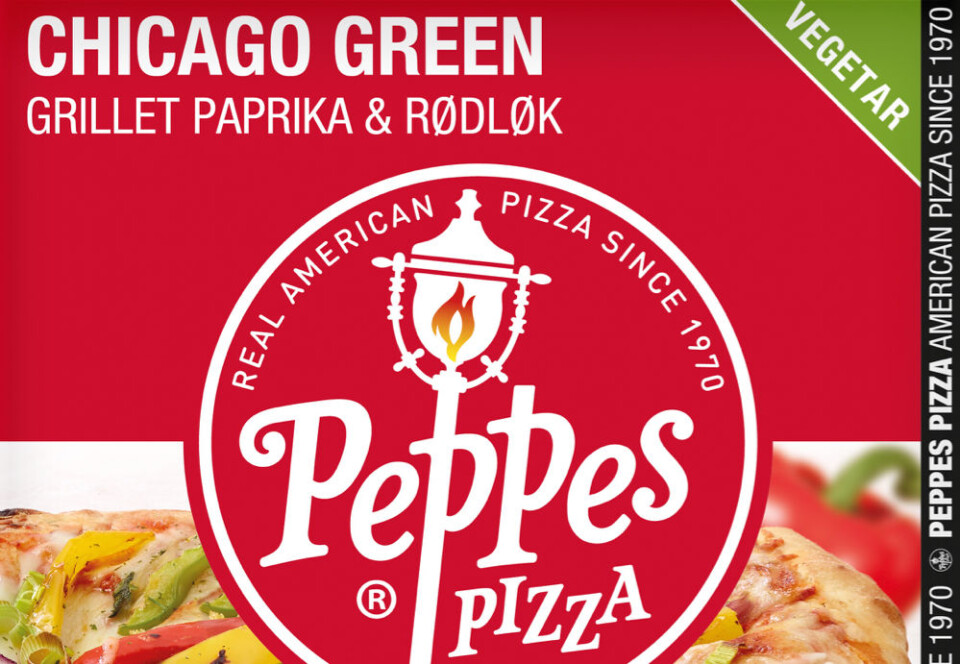 Klar for frysedisken. (Foto: Peppes Pizza)