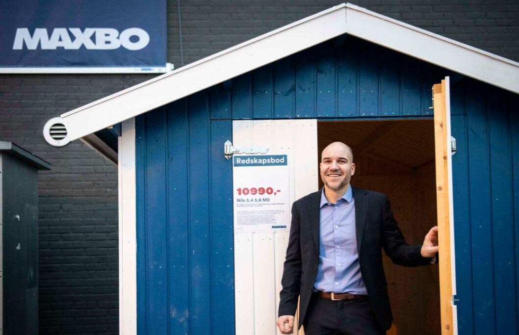 Kjetil Enger: – Uteboder har blitt populære varer å bestille på nett. (Foto: Maxbo) Kjetil Enger: – Uteboder har blitt populære varer å bestille på nett. (Foto: Maxbo)