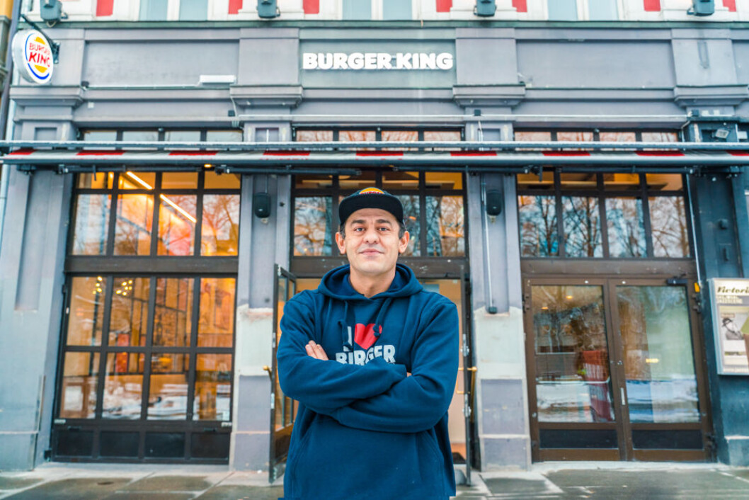 Hardi Askari driver Burger King Karl Johan. (Foto: Hung Pham/MSL Group) Hardi Askari driver Burger King Karl Johan. (Foto: Hung Pham/MSL Group)