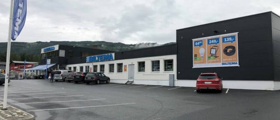 Biltema Gol blir Norges første søndagsåpne Biltema varehus. (Foto: Biltema)