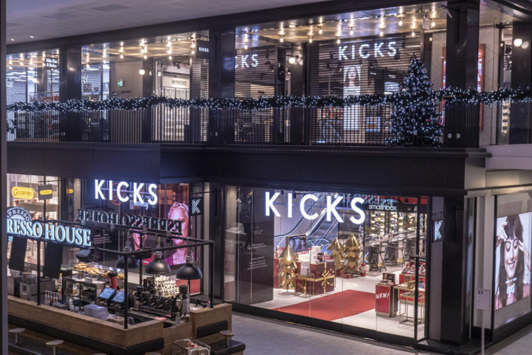 KICKS åpner i dag flaggskipbutikk i Gallerian i Stockholm.  (Foto: KICKS)