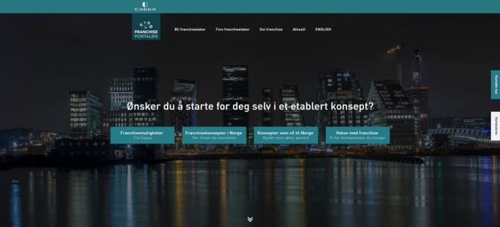 Franchiseportalen henvender seg primært til franchisetakere eller personer som vurderer å bli franchisetakere. Franchiseportalen henvender seg primært til franchisetakere eller personer som vurderer å bli franchisetakere.