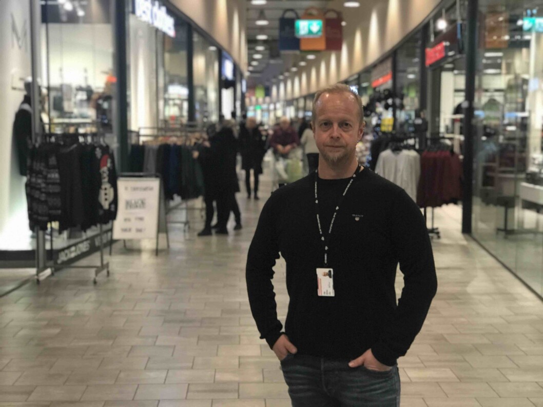 Tore Paulsen er er teknisk sjef for Charlottenbergs Shoppingcenter. Foto: Olav Thon Gruppen Tore Paulsen er er teknisk sjef for Charlottenbergs Shoppingcenter. Foto: Olav Thon Gruppen