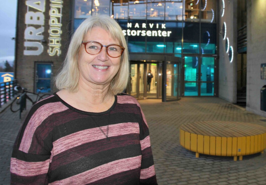 Narvik Storsenter har lite plass til utvidelser, men senterleder Kirsten Nystrand kan ønske velkommen til et senter som fremstår som rent, pent og nyoppusset. Narvik Storsenter har lite plass til utvidelser, men senterleder Kirsten Nystrand kan ønske velkommen til et senter som fremstår som rent, pent og nyoppusset.