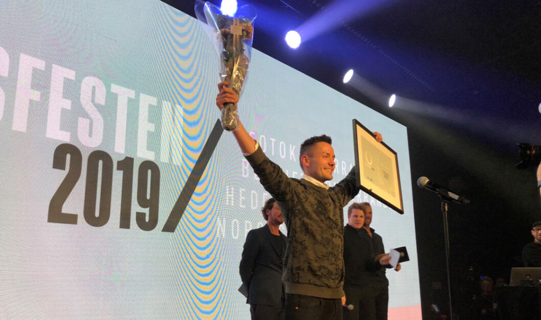 Årets frisør 2019, Thomas Mørk (Foto: NHO Service og Handel) Årets frisør 2019, Thomas Mørk (Foto: NHO Service og Handel)