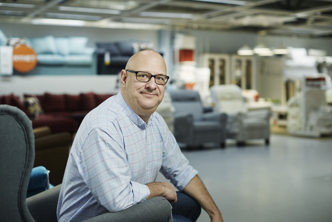 Anders Lennartsson: – Samtidig utvider vi vår tjeneste, «IKEA kjøper tilbake», til flere varehus. (Foto: IKEA) Anders Lennartsson: – Samtidig utvider vi vår tjeneste, «IKEA kjøper tilbake», til flere varehus. (Foto: IKEA)