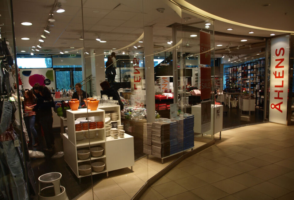 Åhléns i House of Oslo I Vika var den siste i Norge som ble stengt da bygget ble fraflyttet og revet i 2017. (Arkivfoto: Odd Henrik Vanebo)