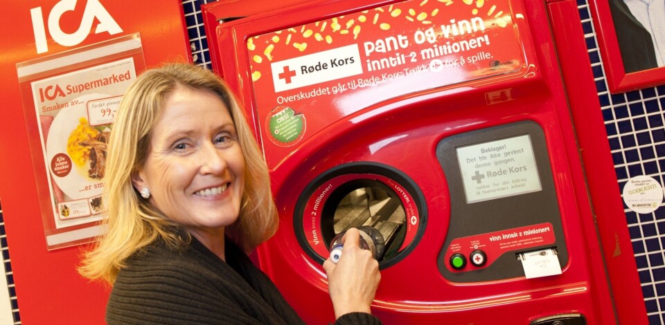 I Norge er det nå ca. 3700 panteautomater. (Ill. foto: Infitum)