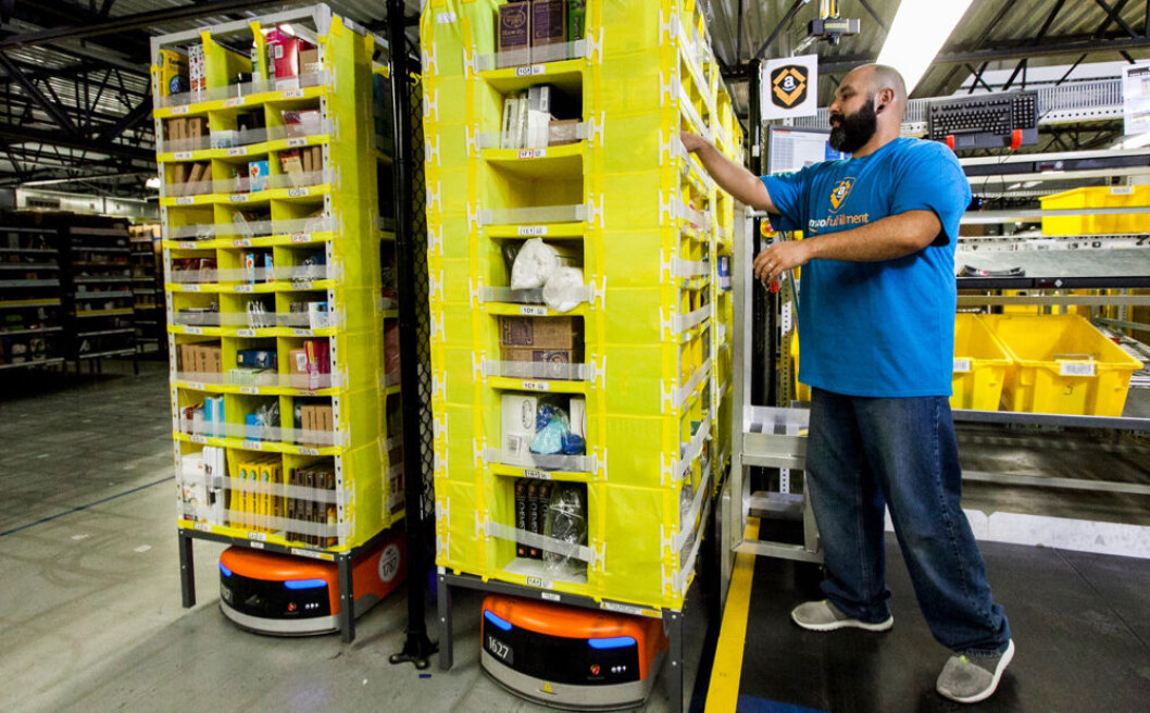 Amazon investerer 800 millioner dollar for å oppgradere varehus og infrastruktur for å halvere leveringstiden til én dag for sine Prime-kunder. (Foto: Amazon) Amazon investerer 800 millioner dollar for å oppgradere varehus og infrastruktur for å halvere leveringstiden til én dag for sine Prime-kunder. (Foto: Amazon)