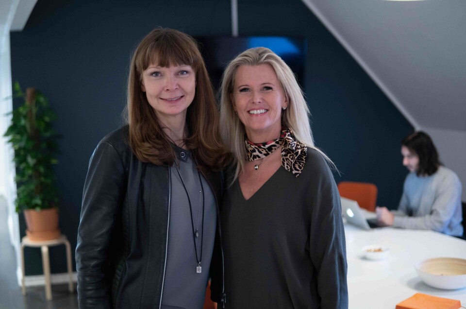 Kjerstin Tollefsrød og Kirsti K. Berg har begge rollen som daglig leder, henholdsvis for Ludens Reklame og Ludens Retail.