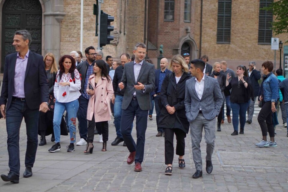 Deltakerne på konferansen fikk omvisning i Oslo, og noen ble over for å oppleve 17. mai.