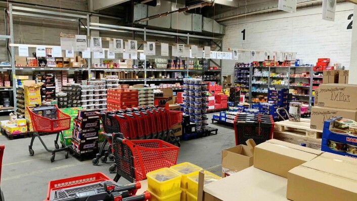 Nettsupermarkedet har base i Flensburg i Tyskland, like sør for grensen til Danmark. (Foto: Shobr) Nettsupermarkedet har base i Flensburg i Tyskland, like sør for grensen til Danmark. (Foto: Shobr)
