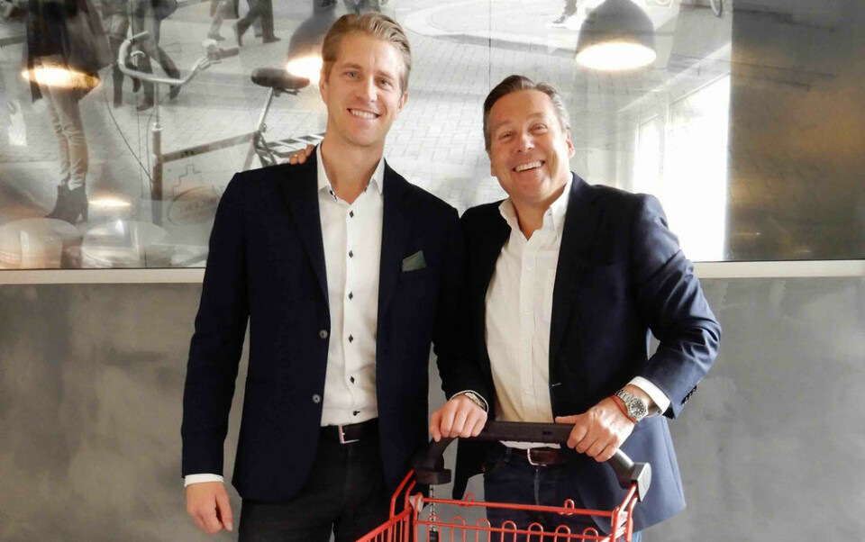 Håkon Smith Andersen (t.v.) og Sigurd Herrlin Sørensen har allerede funnet tonen. (Foto: Retail Energy)