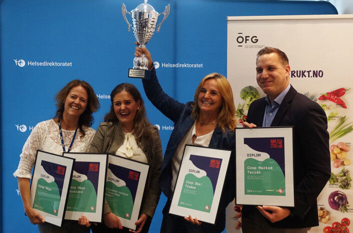 Coop OBS Tromsø ble norgesmester i klassen store butikker over 1000 kvm. I tillegg ble Coop Mega 3. beste kjede, og Coop Marked Terråk, Coop Mega Brueland og Elisabeth Dyrland fra Coop Mega Ålgård var alle i toppsjiktet. Coop OBS Tromsø ble norgesmester i klassen store butikker over 1000 kvm. I tillegg ble Coop Mega 3. beste kjede, og Coop Marked Terråk, Coop Mega Brueland og Elisabeth Dyrland fra Coop Mega Ålgård var alle i toppsjiktet. 