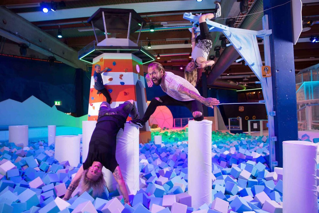The Dudesons Activity park på Iso Omena bidrar til de rundt 20 millionene besøk for senteret i Espoo. Foto: Citycon The Dudesons Activity park på Iso Omena bidrar til de rundt 20 millionene besøk for senteret i Espoo. Foto: Citycon
