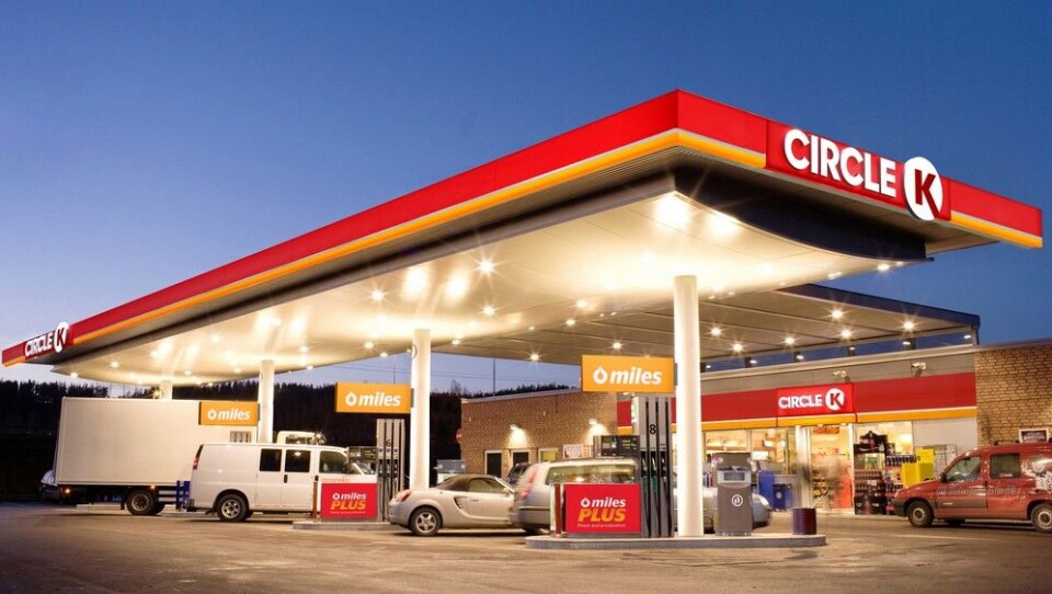 Det er bensinstasjonene som drar veksten opp. (Ill.foto: Circle K)