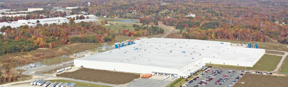 IKEAs produksjonsanlegg i Virginia, som legges ned i desember. (Foto: IKEA Industry Danville LLC)