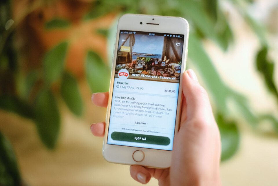 100.000 matporsjoner reddet via app