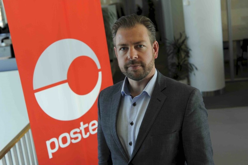 John Eckhoff er pressesjef i Posten. Foto: Birger Morken/Posten