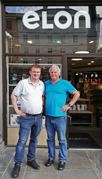 Eier og daglig leder Rainer Fredriksen og butikksjef Frode Nyland har ansvaret for Elons første konseptbutikk i Norge. Eier og daglig leder Rainer Fredriksen og butikksjef Frode Nyland har ansvaret for Elons første konseptbutikk i Norge.