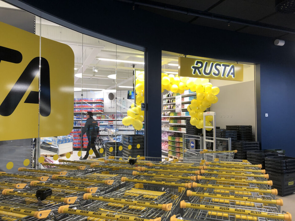 Rusta åpnet i går – alltid på en onsdag – sitt varehus nummer 32 i Norge i Alti Futura. (Foto: Marit Elin Eid)