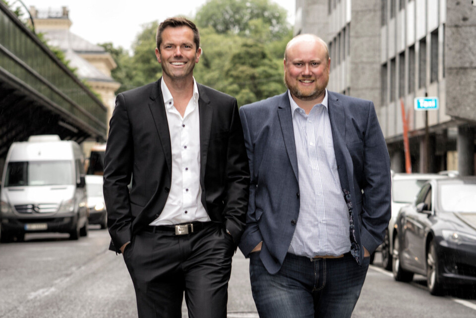 CEO Tom Orvei og COO Toralf Waaktaar-Slokvik i OMG Oculos anbefaler retailere å prioritere egne kanaler. Foto: Jørn Eriksson