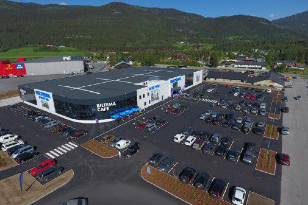 Biltema både i Oppdal og Namsos vil få et tilsvarende konseptvarehus som Biltema i Vinstra som åpnet tidligere i år. (Foto: Biltema) Biltema både i Oppdal og Namsos vil få et tilsvarende konseptvarehus som Biltema i Vinstra som åpnet tidligere i år. (Foto: Biltema)