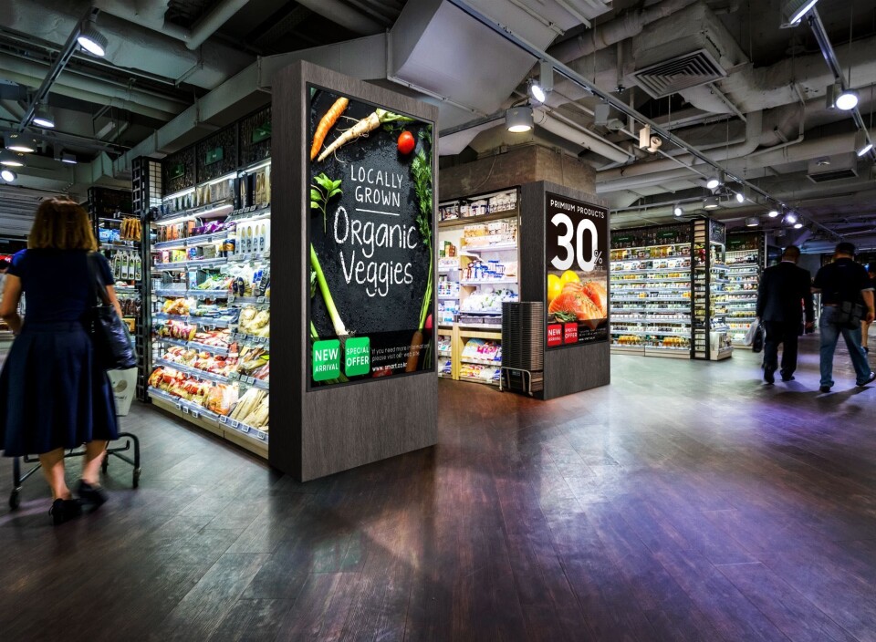 Med en markedsandel på 54 prosent er Samsung markedsleder på skjermer til proffmarkedet i Norge, herunder retailbransjen.