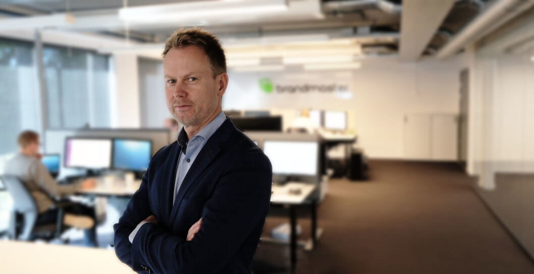 Karl Fredrik Lund tiltrådte nylig som CEO i BrandMaster. Karl Fredrik Lund tiltrådte nylig som CEO i BrandMaster.