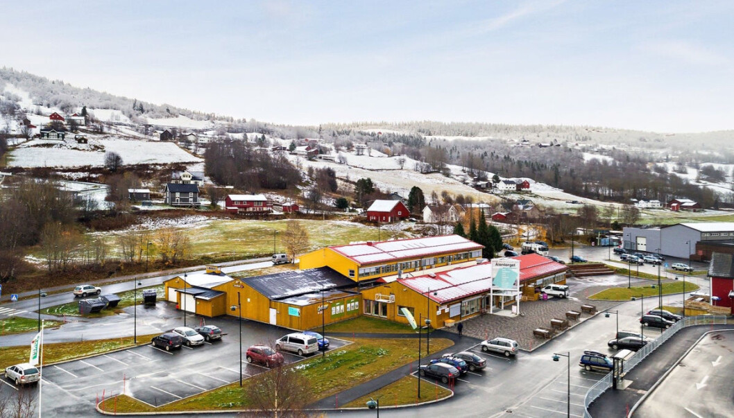 Ålentorget er i dobbelt forstand senteret i Ålen. (Foto: Holtålen kommune) Ålentorget er i dobbelt forstand senteret i Ålen. (Foto: Holtålen kommune)