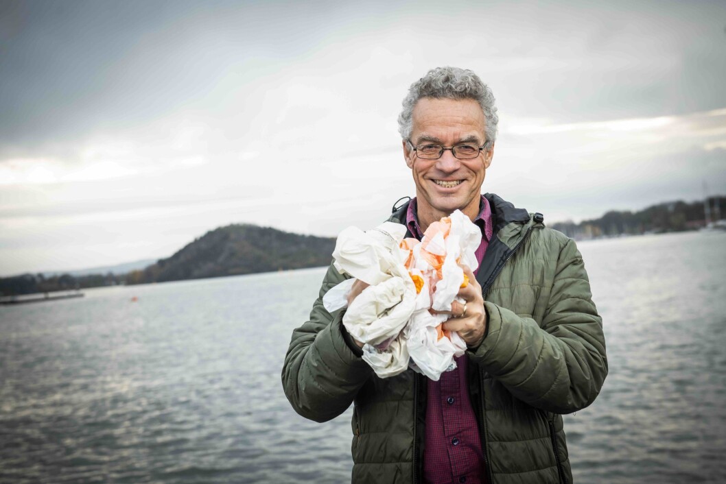Rasmus Hansson: – Norsk plastposesalg støtter internasjonale miljøtiltak. (Foto: Handelens Miljøfond) Rasmus Hansson: – Norsk plastposesalg støtter internasjonale miljøtiltak. (Foto: Handelens Miljøfond)